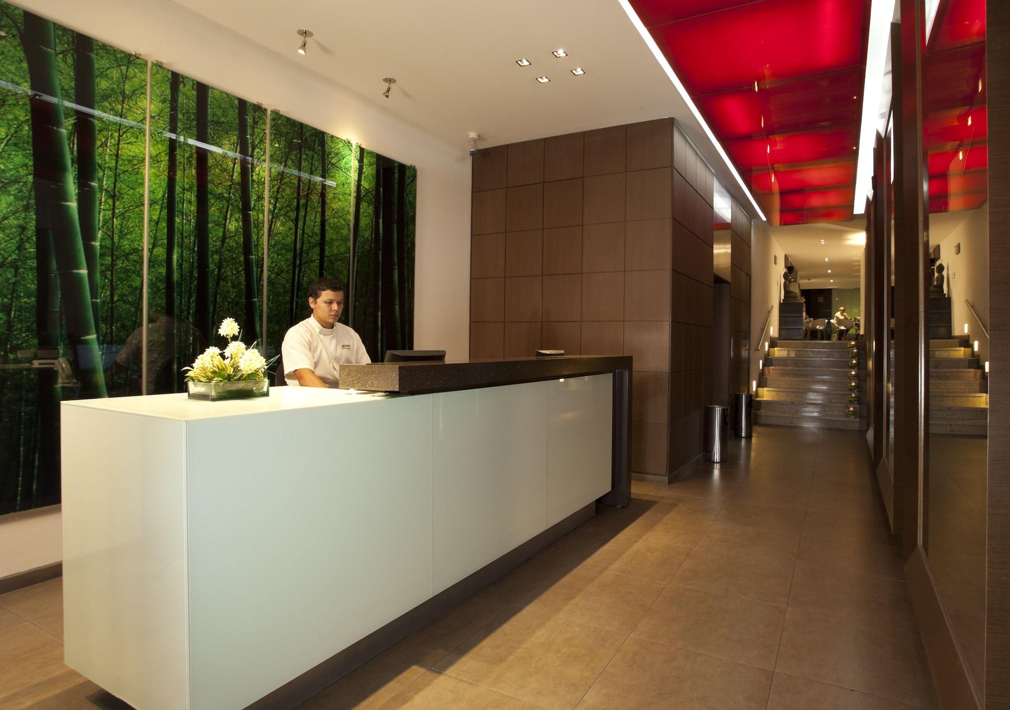 San Simon Hotel Pereira By Soratama 외부 사진 The reception area of the hotel