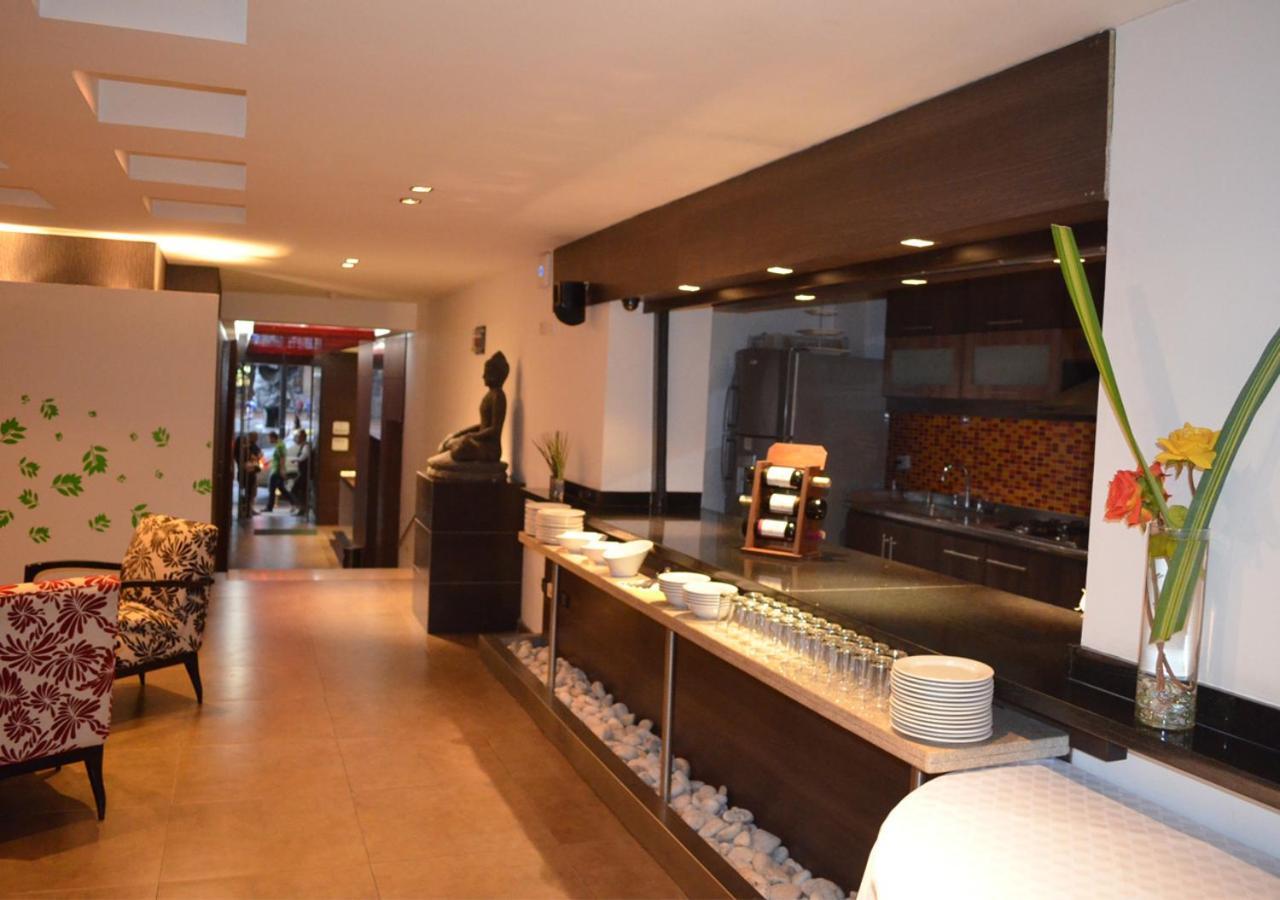 San Simon Hotel Pereira By Soratama 외부 사진 The interior of the restaurant